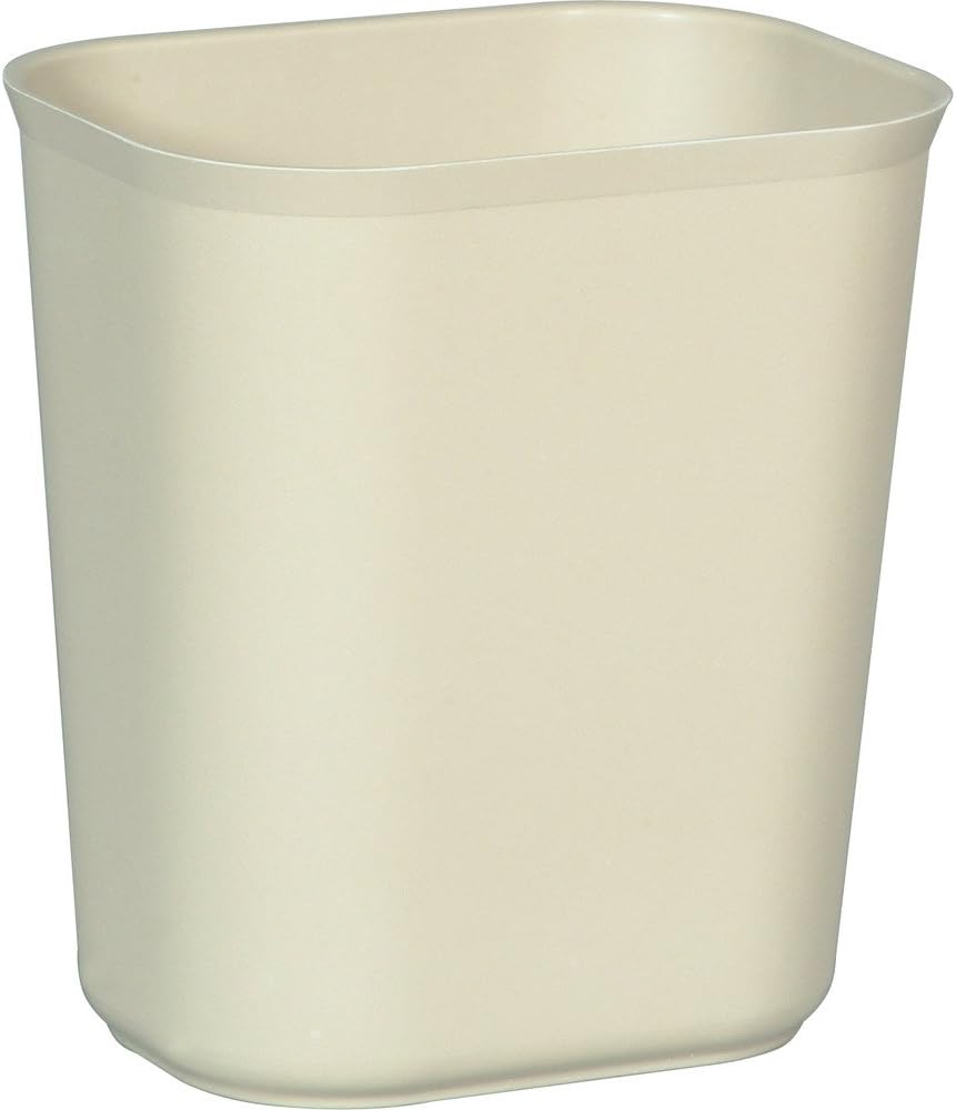 Rubbermaid commercial fire resistant wastebasket packaging overview