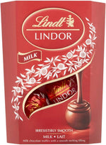 Lindt Lindor Assorted Milk Truffles Gift Box front view