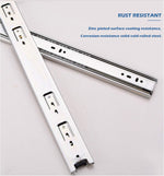 Gobrico full extension ball bearing drawer runners detail