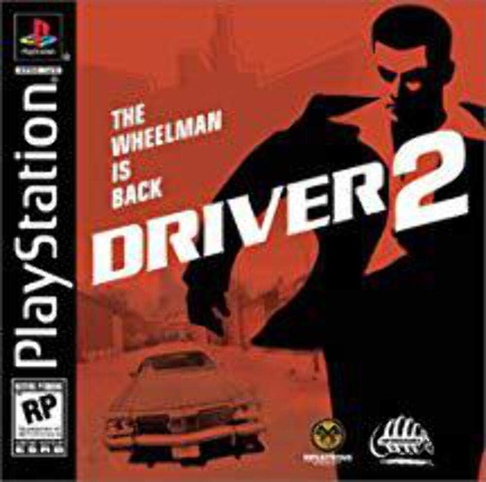 Atari Driver 2 PlayStation game front cover art
