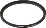 Tiffen 77mm Smoque 2 filter front view optical glass