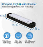 Visioneer sheet-fed document scanner open view