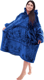 Miss Mila(R)|Oversized Wearable Blanket Hoodie, Ultra Soft Flannel Sweatshirt Blanket with Kangaroo Pocket, One Size Fits All - Image 14