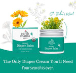 Earth Mama organic diaper balm jar top lid