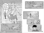 Interior comic panel preview from Heartstopper Volume 4