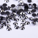 3000 Pieces SS12 3mm Flatback Rhinestones Clear Glass Round Gems Crystals for Nail Art DIY Crafts Clothes Shoes Bags Purple - Image 9