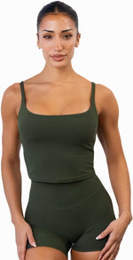 Vitality Cloud II Women's Scoop Tank - Athletic Workout Tank, Medium Compression, Breathable Fabric, Perfect for Yoga and Gym - Image 7