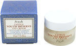 Fresh Lotus Youth Preserve Eye Cream 0.5 Ounce front jar view anti aging cream