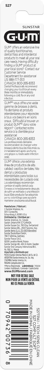 GUM toothbrush 12 pack box lifestyle presentation