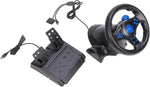 Fosa racing wheel with attached gear shifter