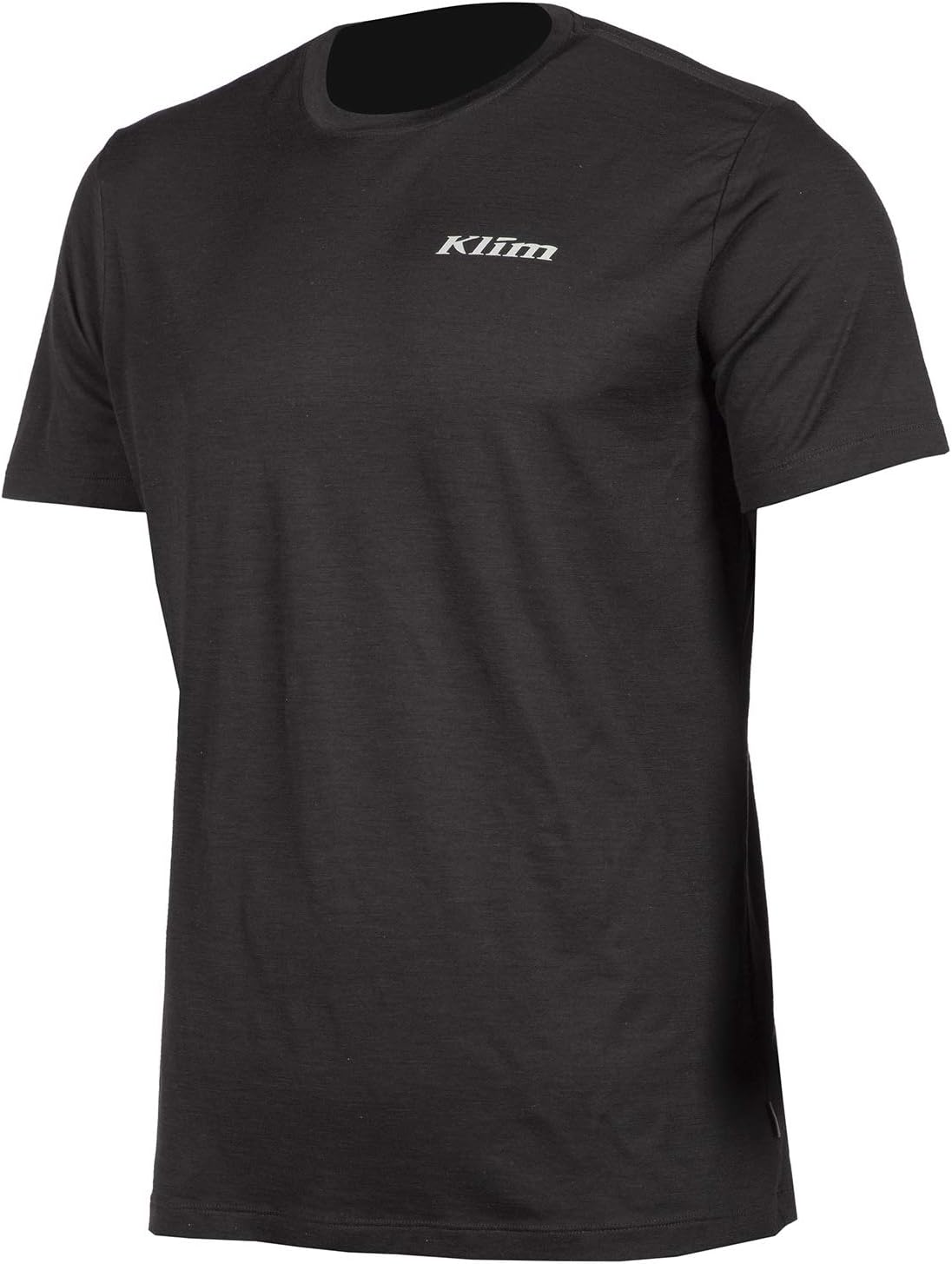 Klim Teton Merino Wool Short Sleeve Shirt front view premium outdoor base layer