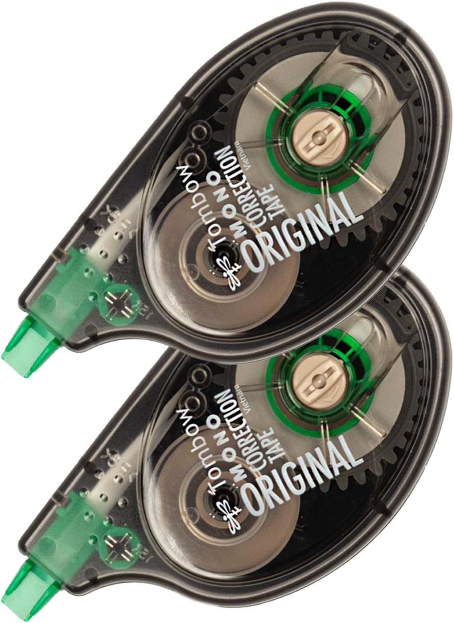 Tombow 68627 transparent casing tape visibility view
