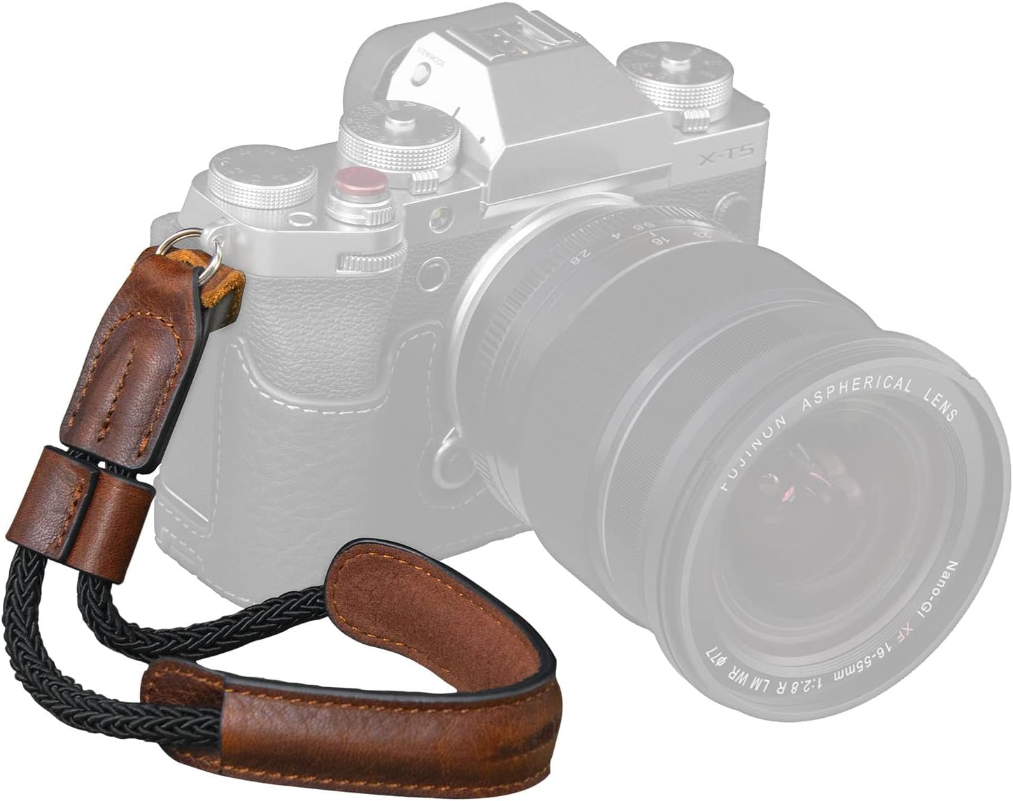 SmallRig camera wrist strap front view