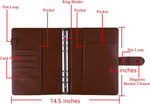 Antner A5 planner cover showing magnetic buckle closure