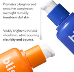 Bliss Renew and Smooth glycolic acid night serum bottle