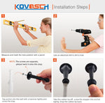 KOVOSCH rigid door stop rubber bumper close up