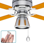 Transparent storage box containing Lingtong fan pull chains