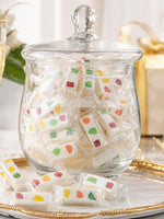 Side view of the premium imported DM Sweets candy packaging displaying product nutritional information.