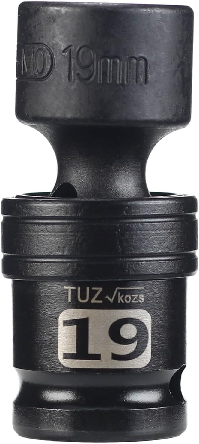 3/8 Inch Drive 12mm Deep Metric 6 Point CR-MO Impact Socket | Radius Corner Design,Square Chamfered Opening,Axle Nut Impact Grade Socket for Easy Removal - Image 14