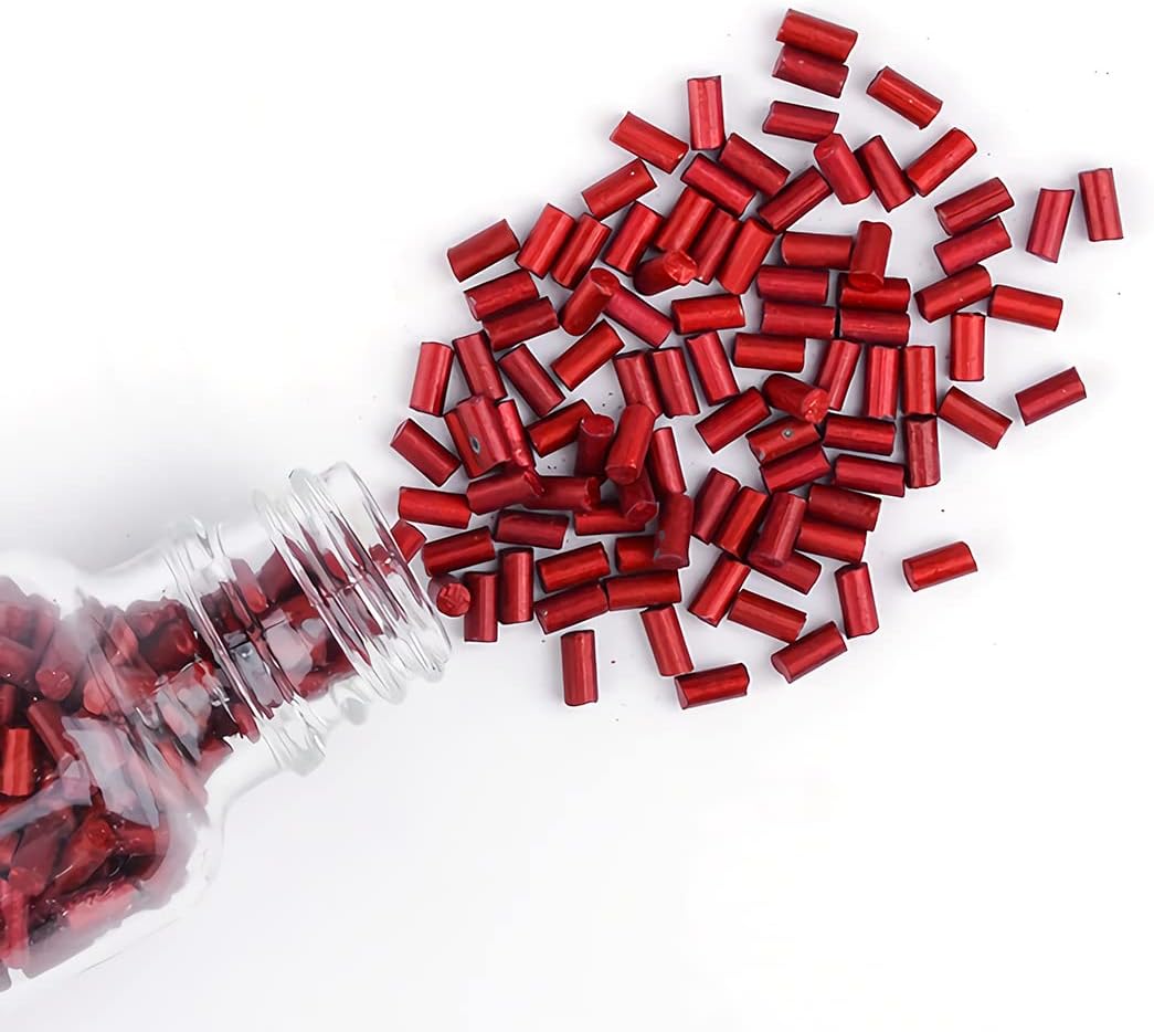 500-Piece Lighter Flint Fire Stone, Accessories Replacement Flints for Petrol or Gas Lighters, Flints Rocks,Red - Image 1