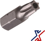 X1 Tools 24-pack security star bits close up display