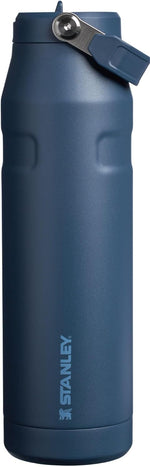 Stanley IceFlow Flip Straw 2.0 Water Bottle 24 oz | Built-In Straw with Larger Opening | Lightweight and Leak Resistant | Insulated Stainless Steel | BPA-Free | Twilight - Image 13