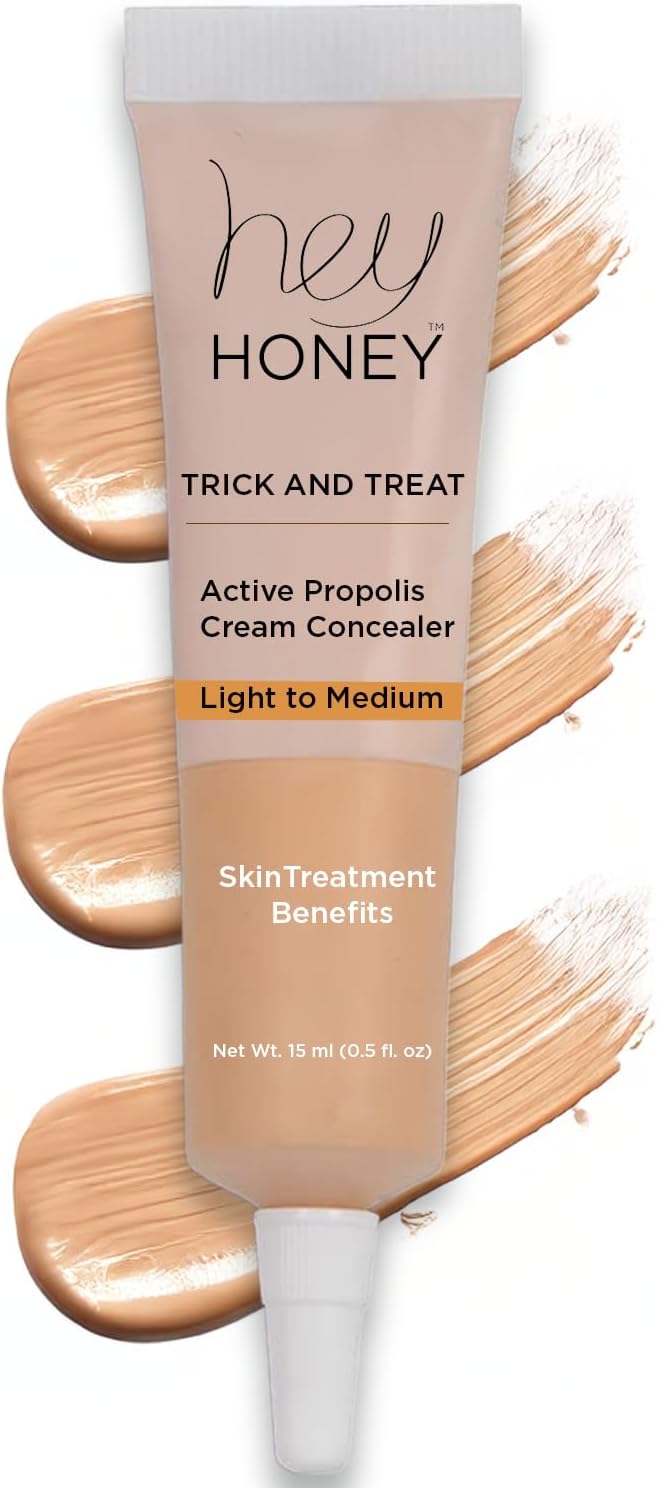 Hey Honey active propolis cream concealer tube front view