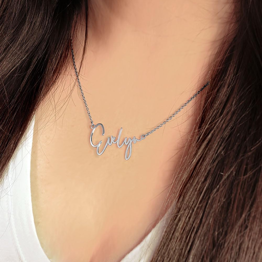 PicturesOnGold.com Personalized Name Necklace For Women | Multiple Metals & Styles - Image 9