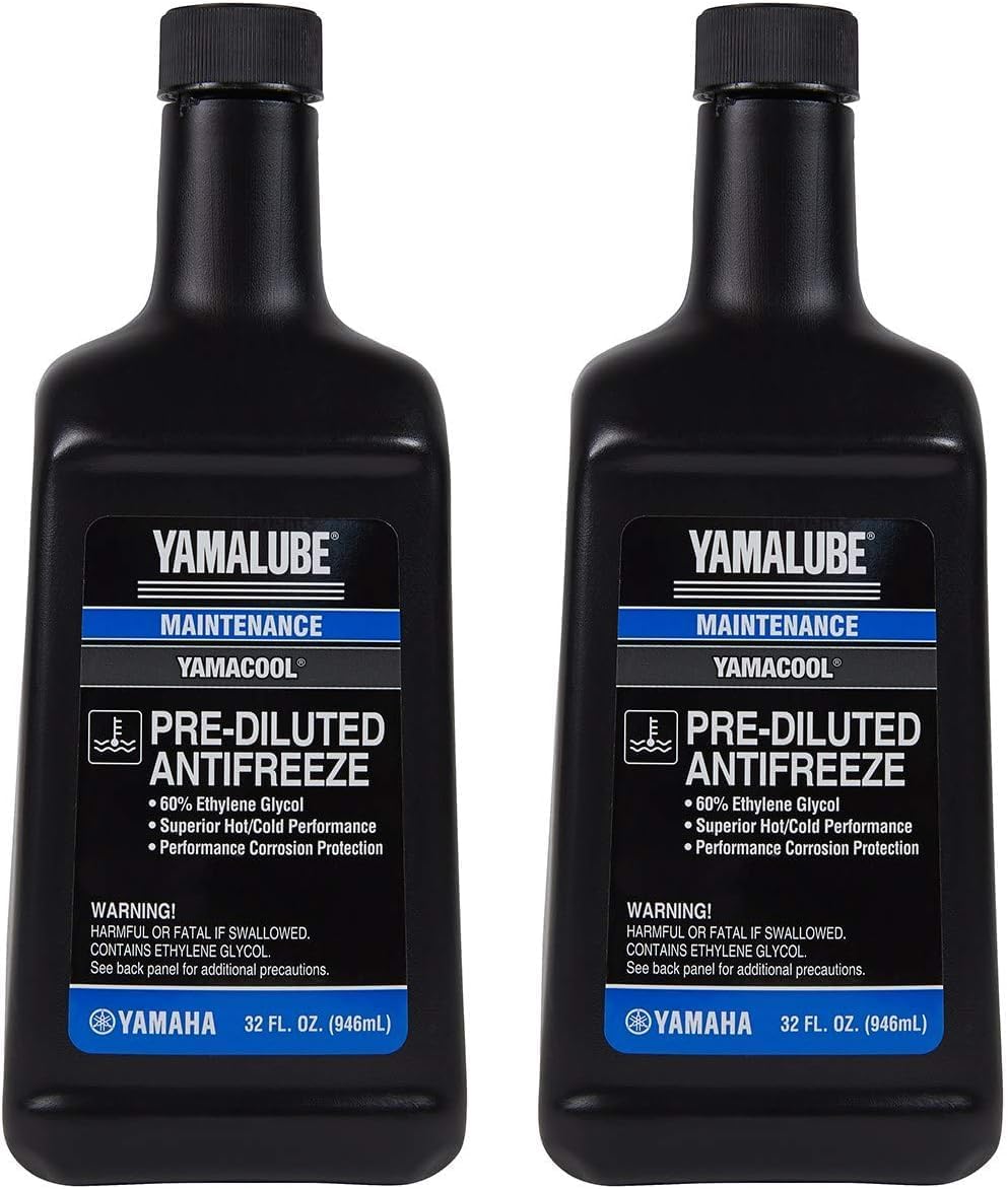 Yamaha Motor Yamalube Yamacool Pre Diluted Antifreeze two quarts front view