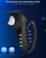 Side profile of controller sleeve highlighting ergonomic contours