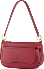 Peacocktion Small Shoulder Bag for Women Trendy Vegan Leather Crossbody Purses Handbags - Image 9