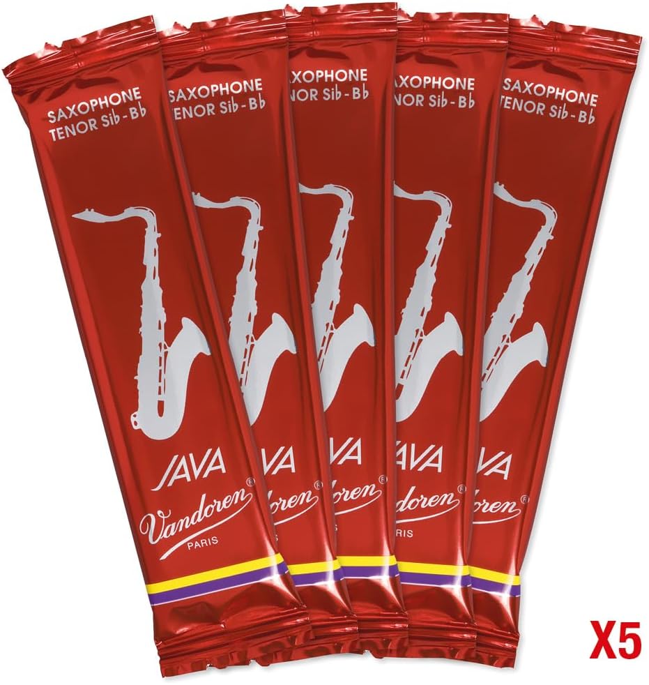 Vandoren filed cut jazz reeds close up view