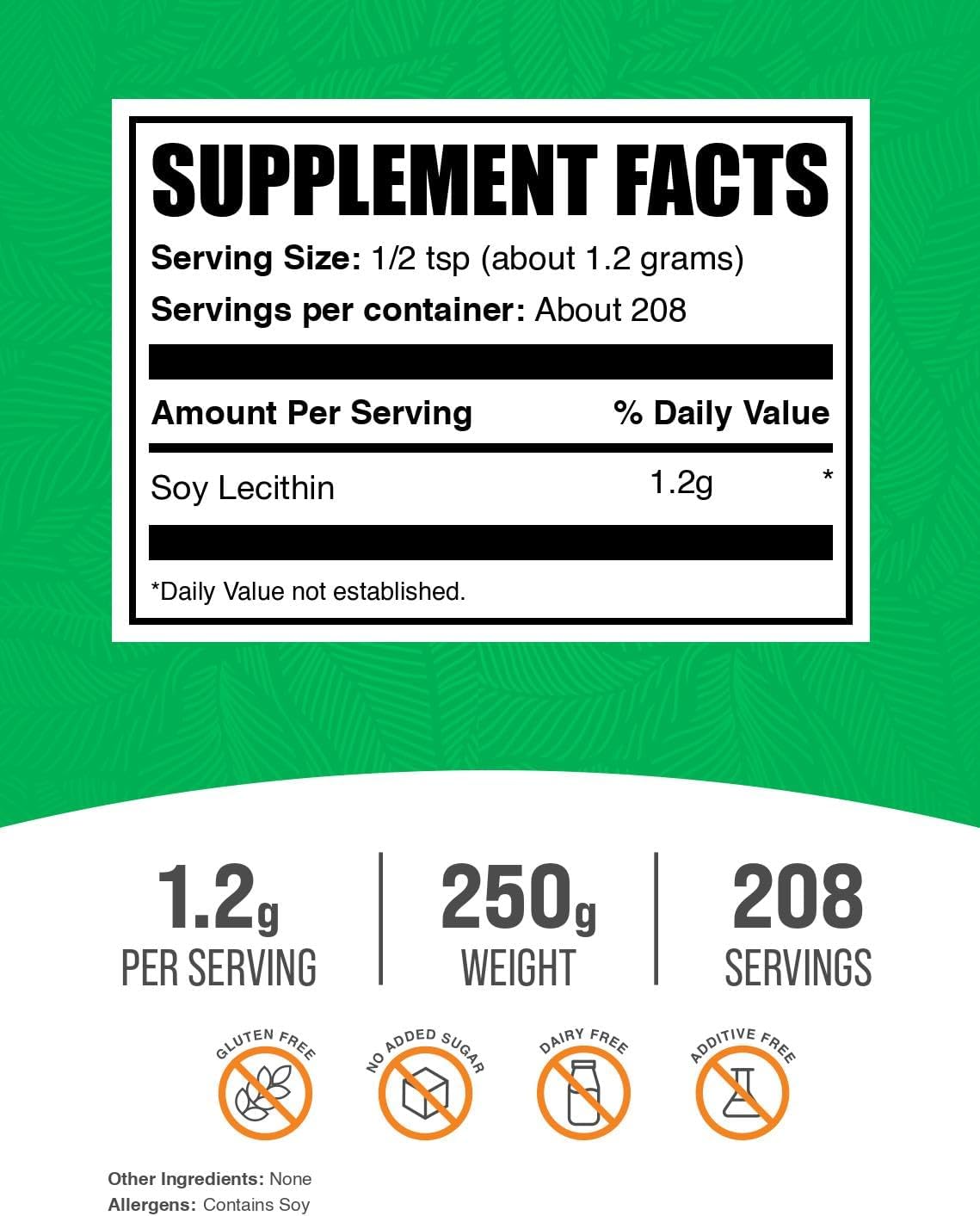 Premium food grade soy lecithin powder for baking and emulsification
