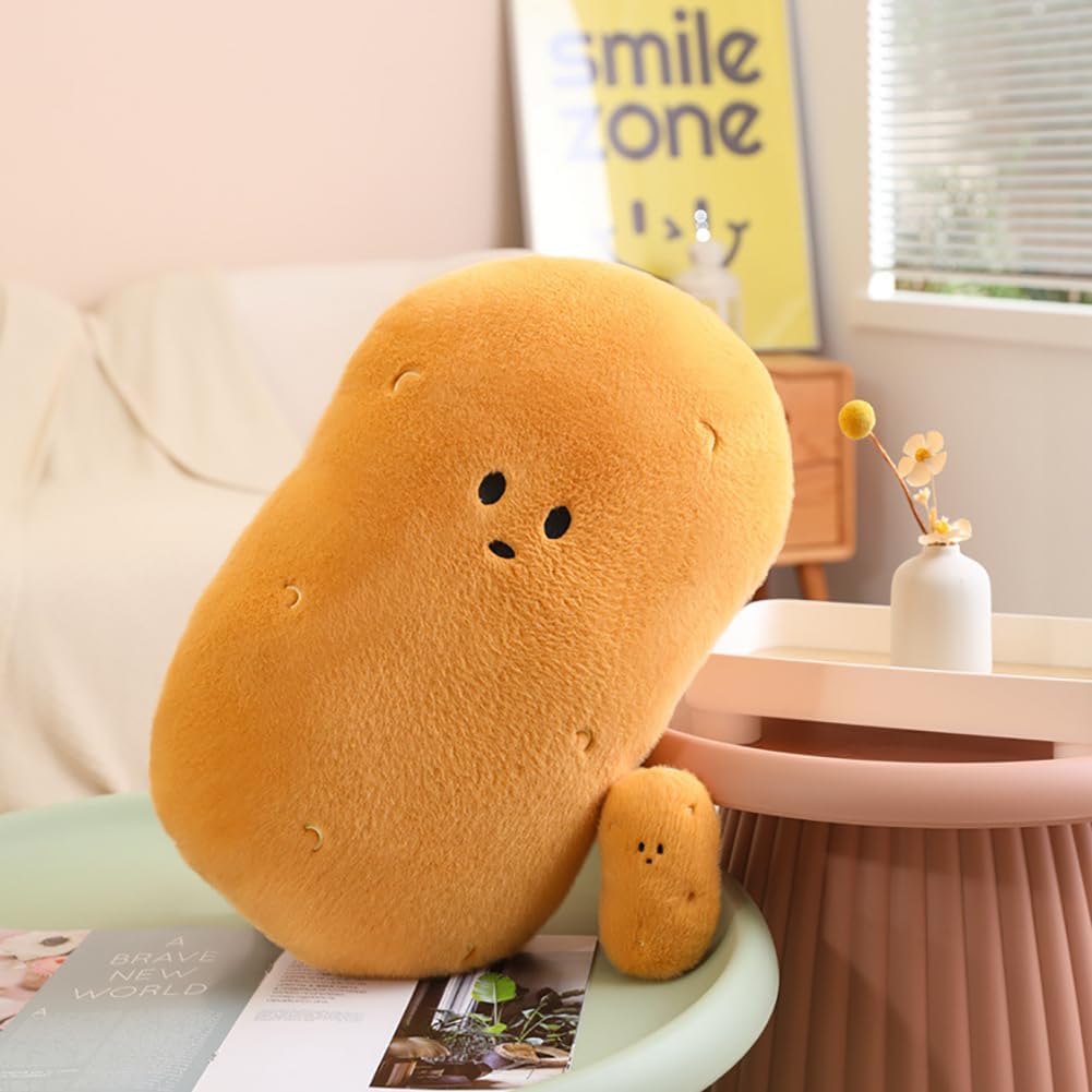 Wgxzyq potato plush pillow packaged and ready for gifting