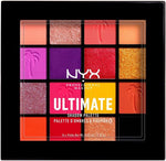 NYX Warm Neutrals eyeshadow palette lifestyle makeup application setup