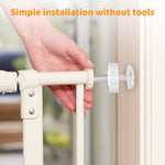 Unlorspy baby gate spare hardware components close up view