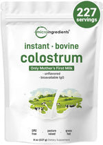 Micro Ingredients Bovine Colostrum Powder front view packaging