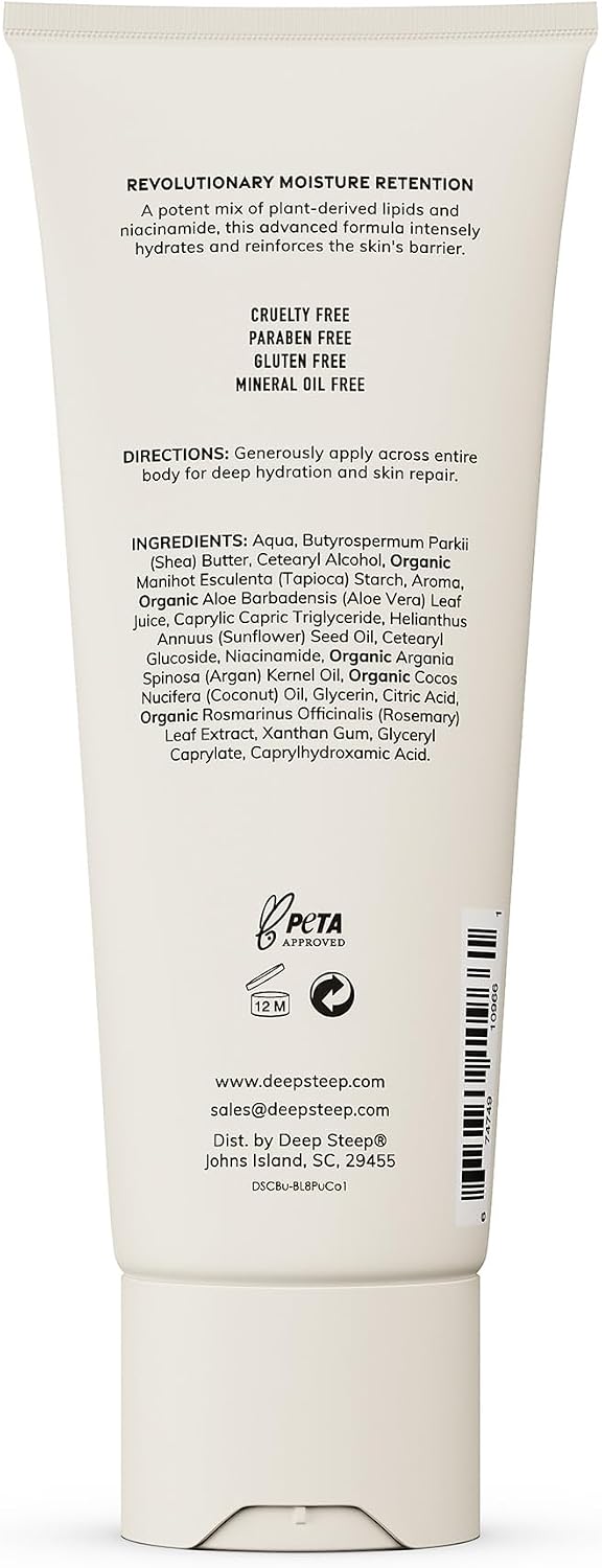 Gear Isle Deep Steep Pure Coconut body lotion ingredient highlight