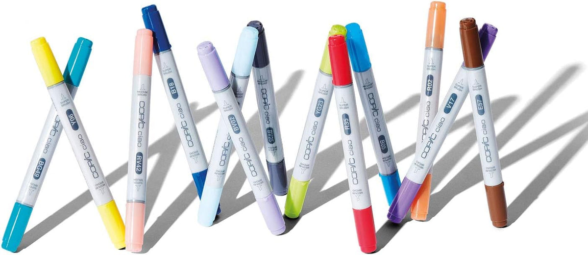 Copic Ciao marker packaging and labeling overview
