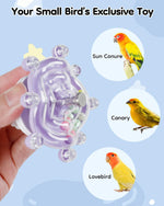 Pawfly budgie play toys dimensions and ring fastener installation mechanism