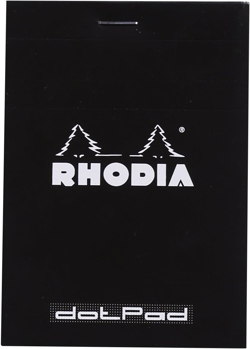 RHODIA 13200C - Stapled Notepad N degrees13 Orange - A6 - Small Squares - 80 Detachable Sheets - 80G Clairefontaine Paper - Soft, Resistant and Waterproof Coated Card Cover - Basics - Image 11