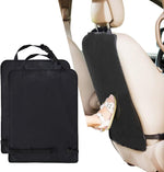 Fogfar car seat back cover kick pad front view