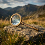 Roorkee Instruments 5X magnifying glass side profile