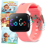 Benny Bradley's Potty Training Watch V2 pink front view