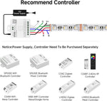 BTF-LIGHTING LED strip light illuminated in cool white mode