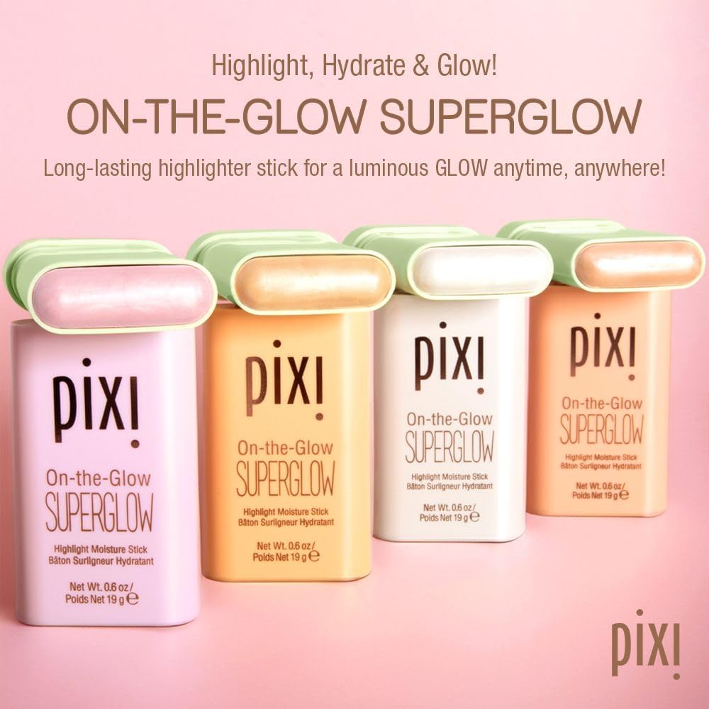 Pixi On-the-Glow Natural Lustre balm stick packaging