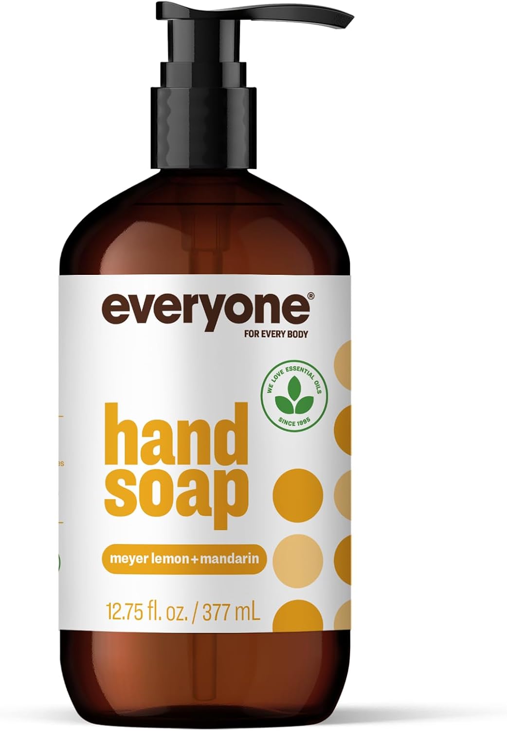 Everyone Meyer lemon and mandarin hand soap pump dispenser