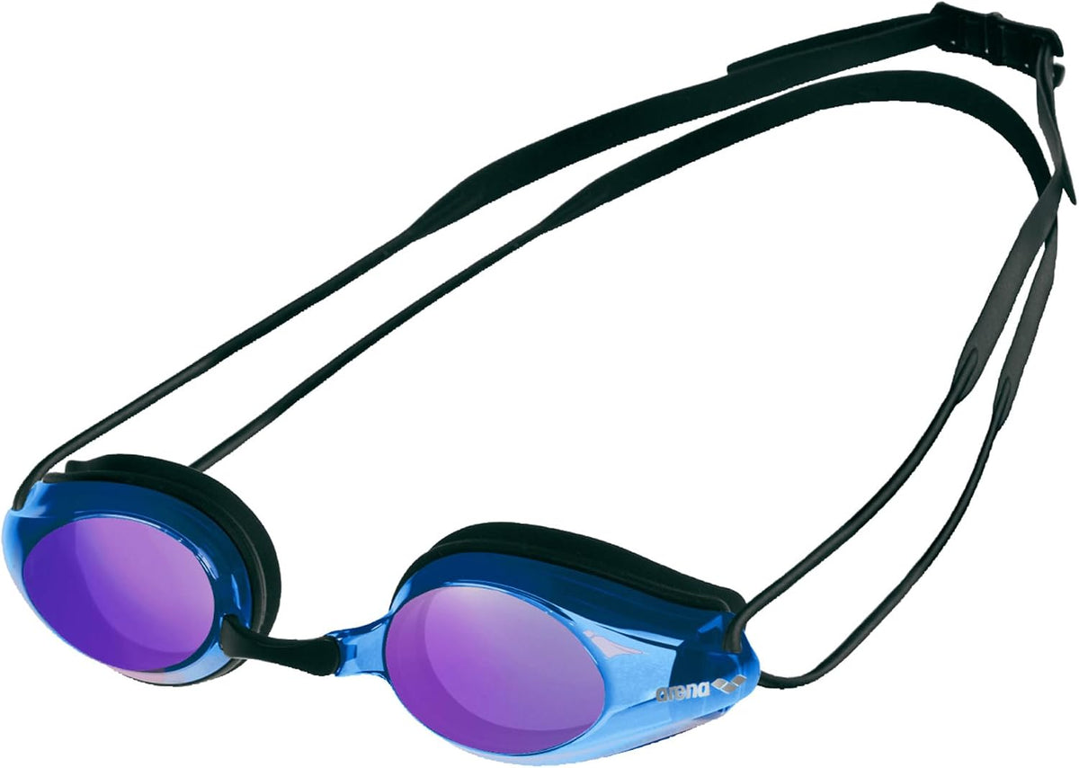 Arena Tracks Unisex Adult Essential Racing Swim Goggles Competitive Swimmers FINA-Approved Anti-Fog Mirror/Non-Mirror Lens - Image 7