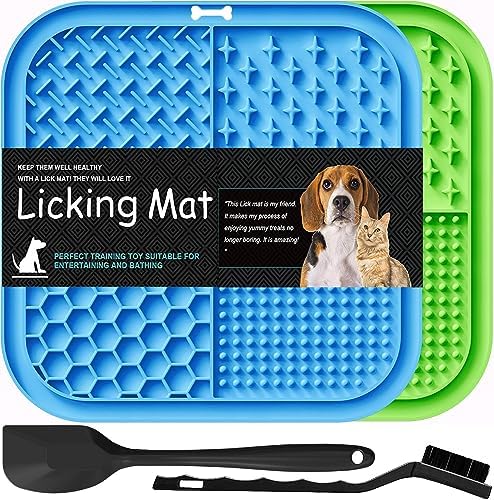 Lesipee slow feeder lick pad textures and design