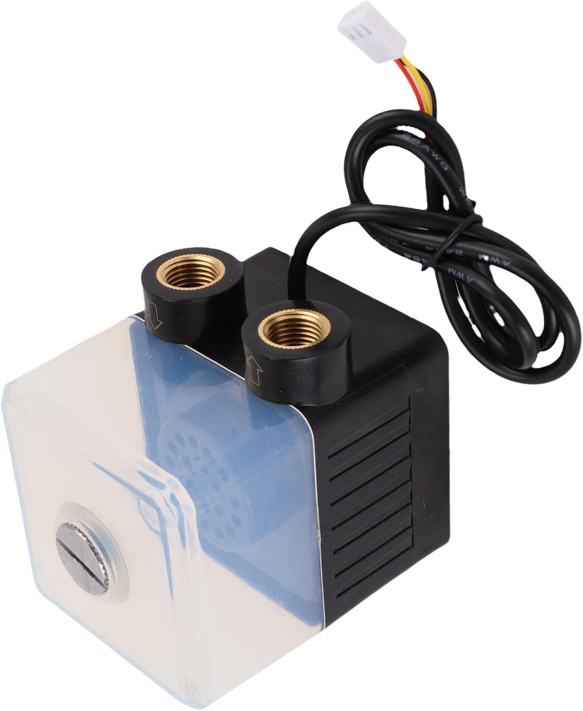 Yoidesu SC-400T liquid cooling pump angle view